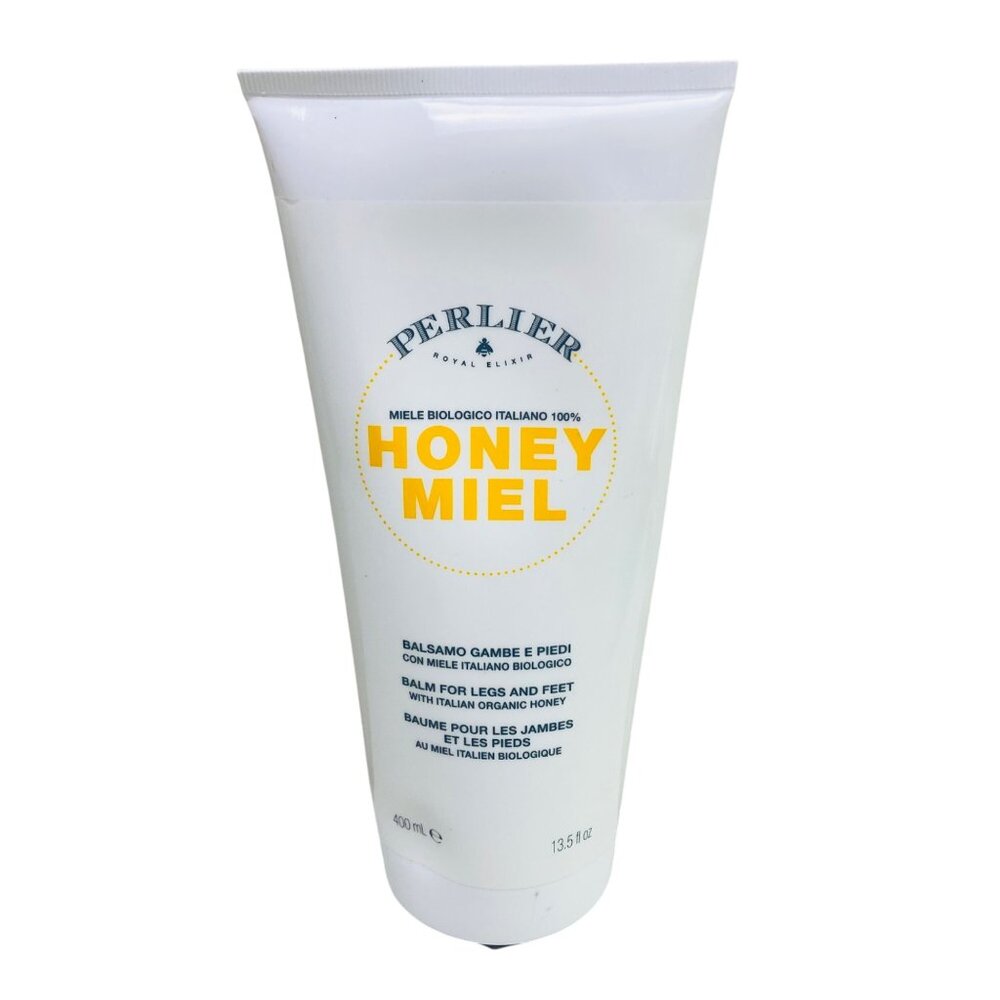 Perlier Honey Miel Balm for Legs & Feet w/ Italian Organic Honey 13.5 Oz Sealed